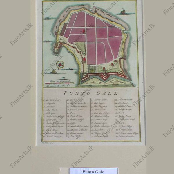 Punto Gale - Copper print