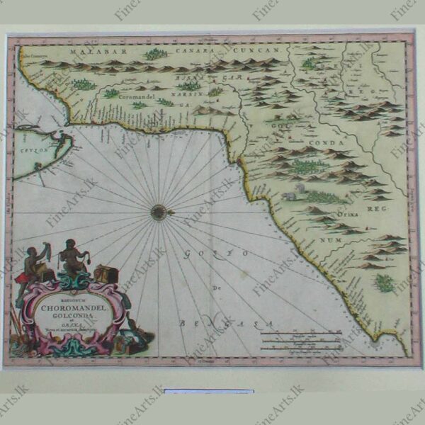 Regionum Choromandel, Golconda, et Oriya