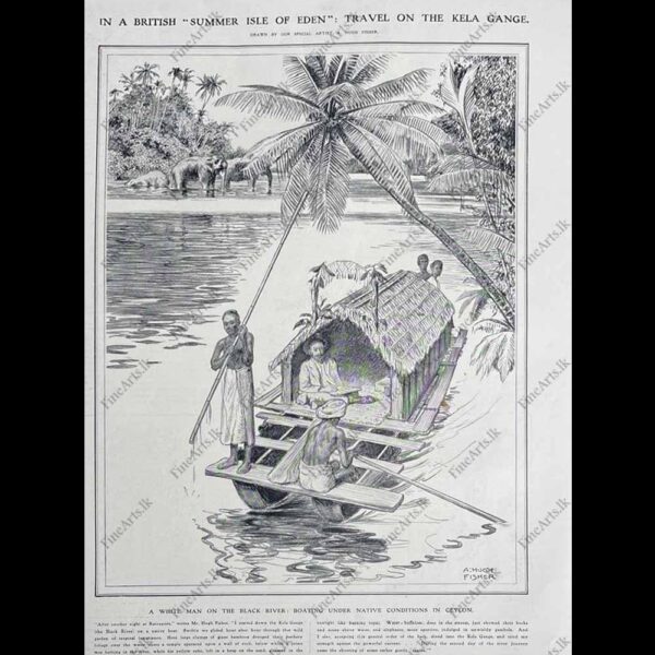 Life in Ceylon in the 1800’s – THE ILLUSTRATED LONDON NEWS – 09.07.1912 