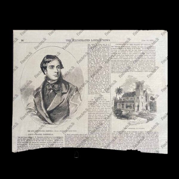 THE ILLUSTRATED LONDON NEWS –   13.01.1856     