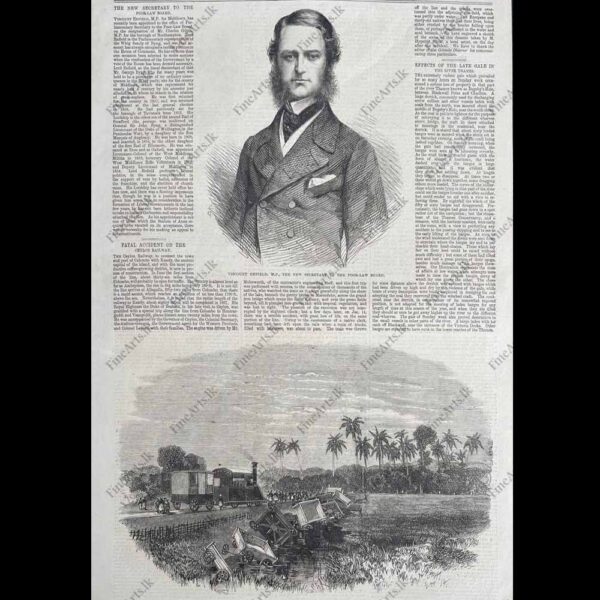 Life in Ceylon in the 1800’s - THE ILLUSTRATED LONDON NEWS -  01.04.1865